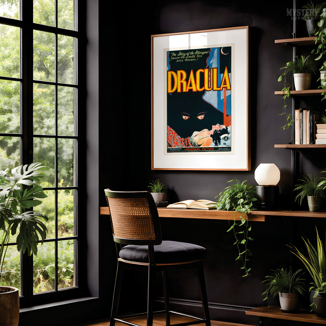 Dracula 1931 Horror Poster Style C