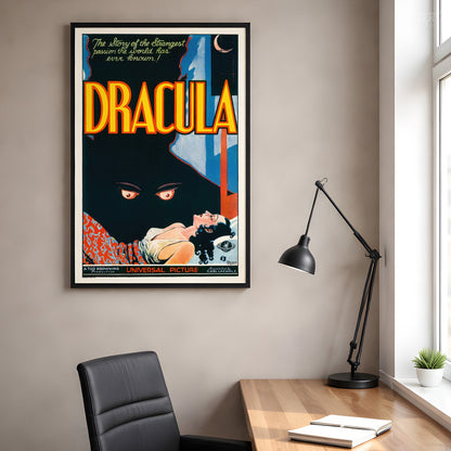 Dracula 1931 Horror Poster Style C