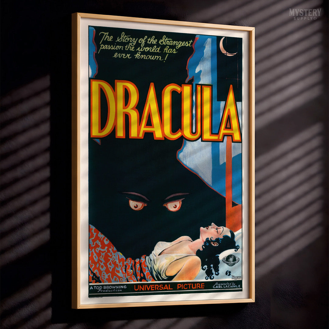 Dracula 1931 Horror Poster Style C