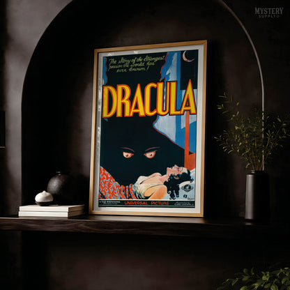 Dracula 1931 Horror Poster Style C