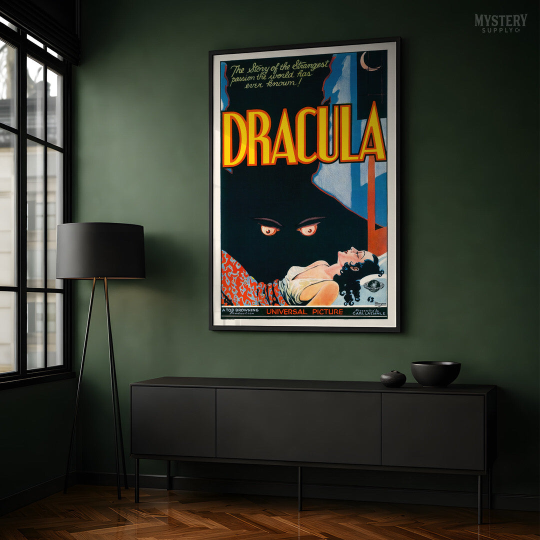 Dracula 1931 Horror Poster Style C