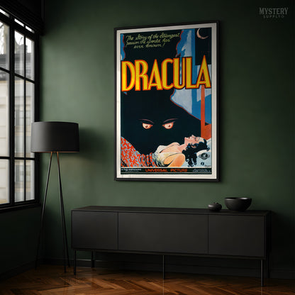 Dracula 1931 Horror Poster Style C