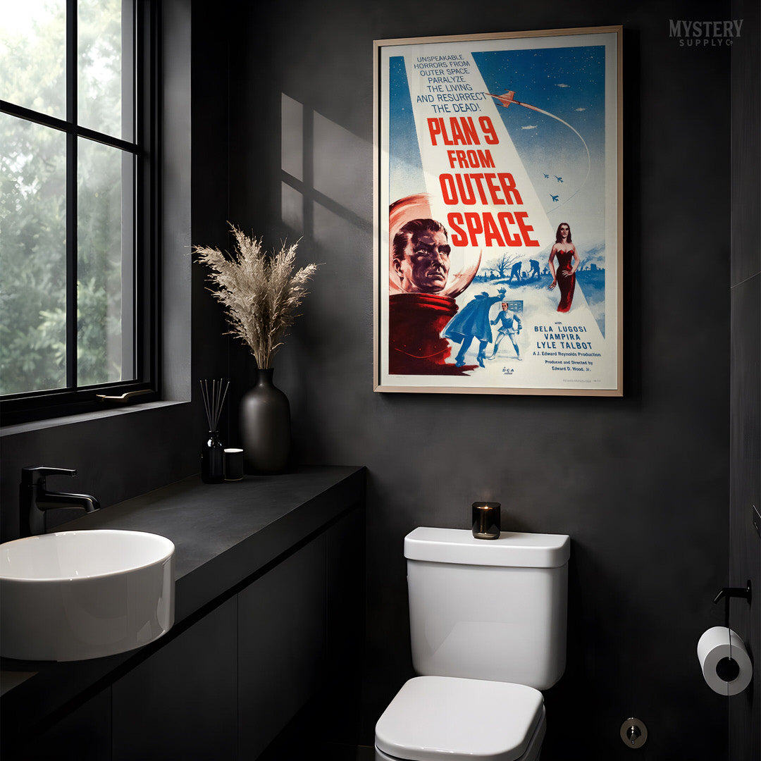 Plan 9 From Outer Space Science Fiction Poster