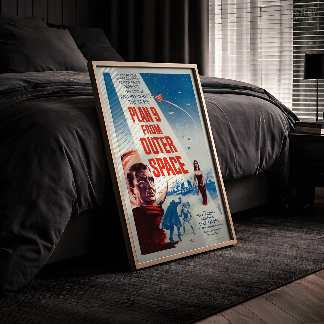 Plan 9 From Outer Space Science Fiction Poster