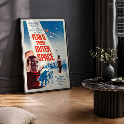Plan 9 From Outer Space Science Fiction Poster