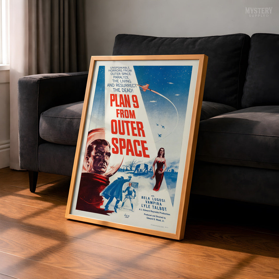 Plan 9 From Outer Space Science Fiction Poster