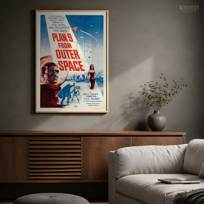 Plan 9 From Outer Space Science Fiction Poster