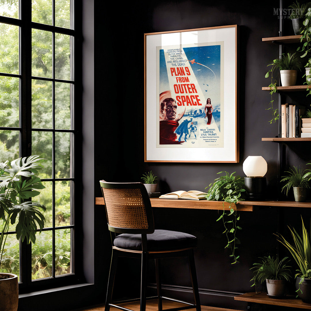 Plan 9 From Outer Space Science Fiction Poster