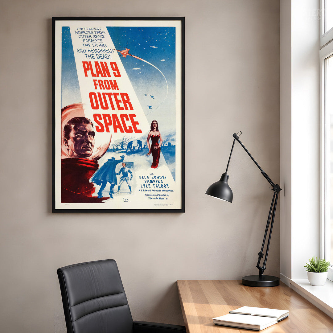 Plan 9 From Outer Space Science Fiction Poster