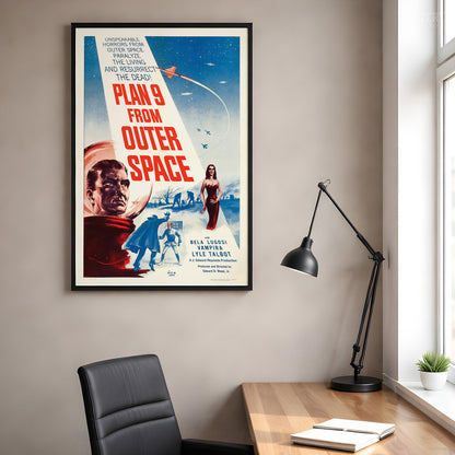 Plan 9 From Outer Space Science Fiction Poster