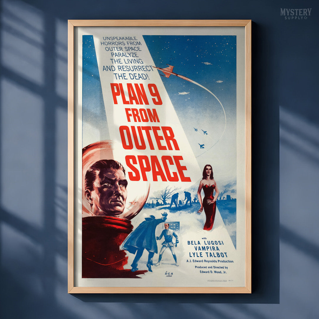Plan 9 From Outer Space Science Fiction Poster