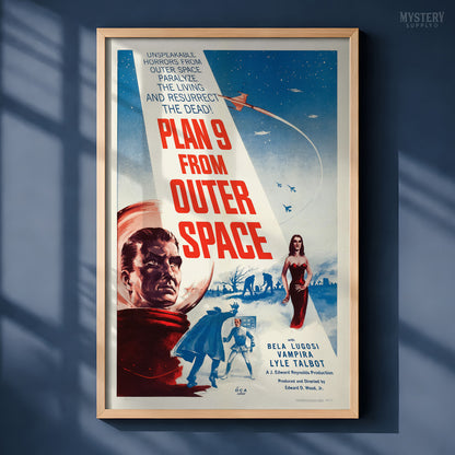 Plan 9 From Outer Space Science Fiction Poster