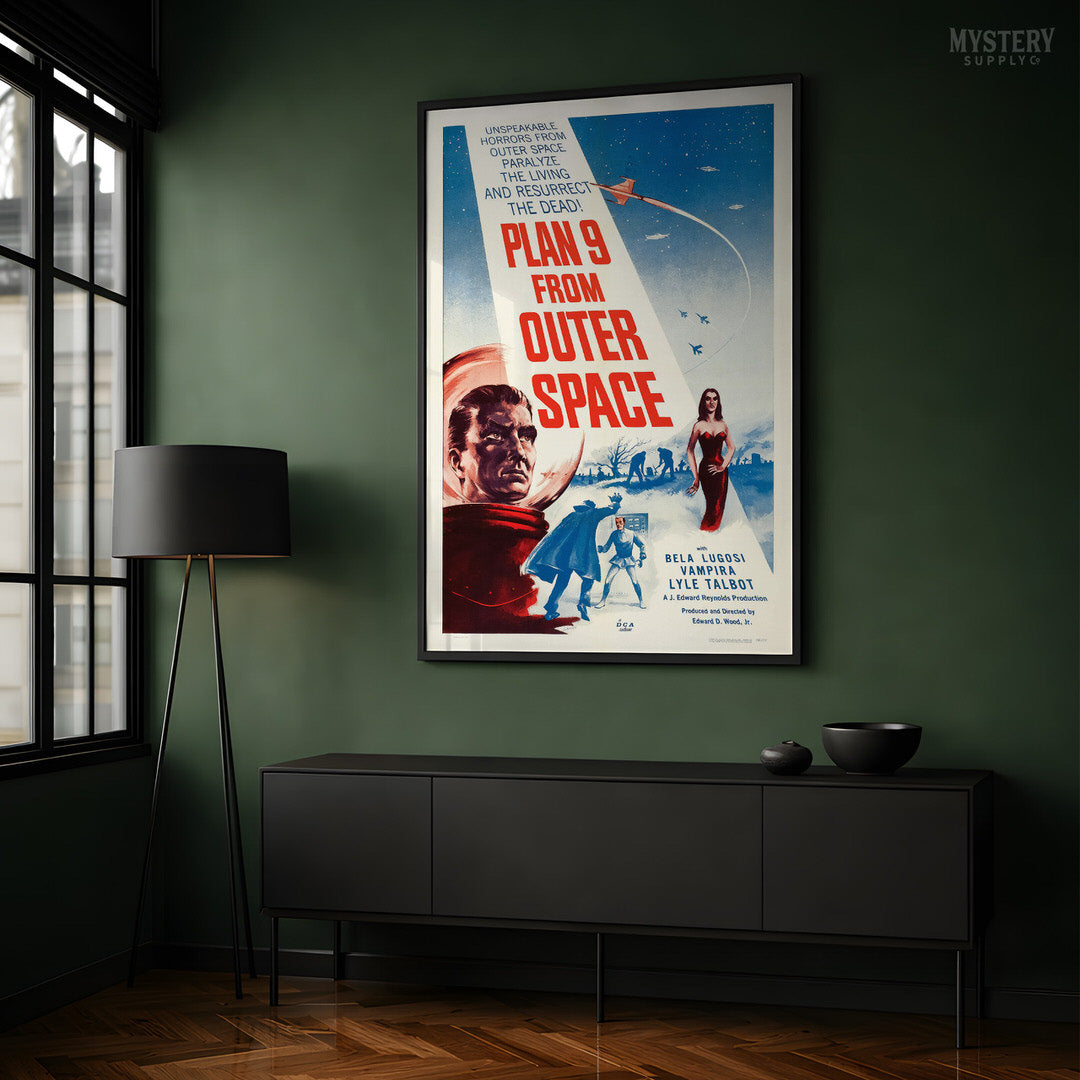 Plan 9 From Outer Space Science Fiction Poster