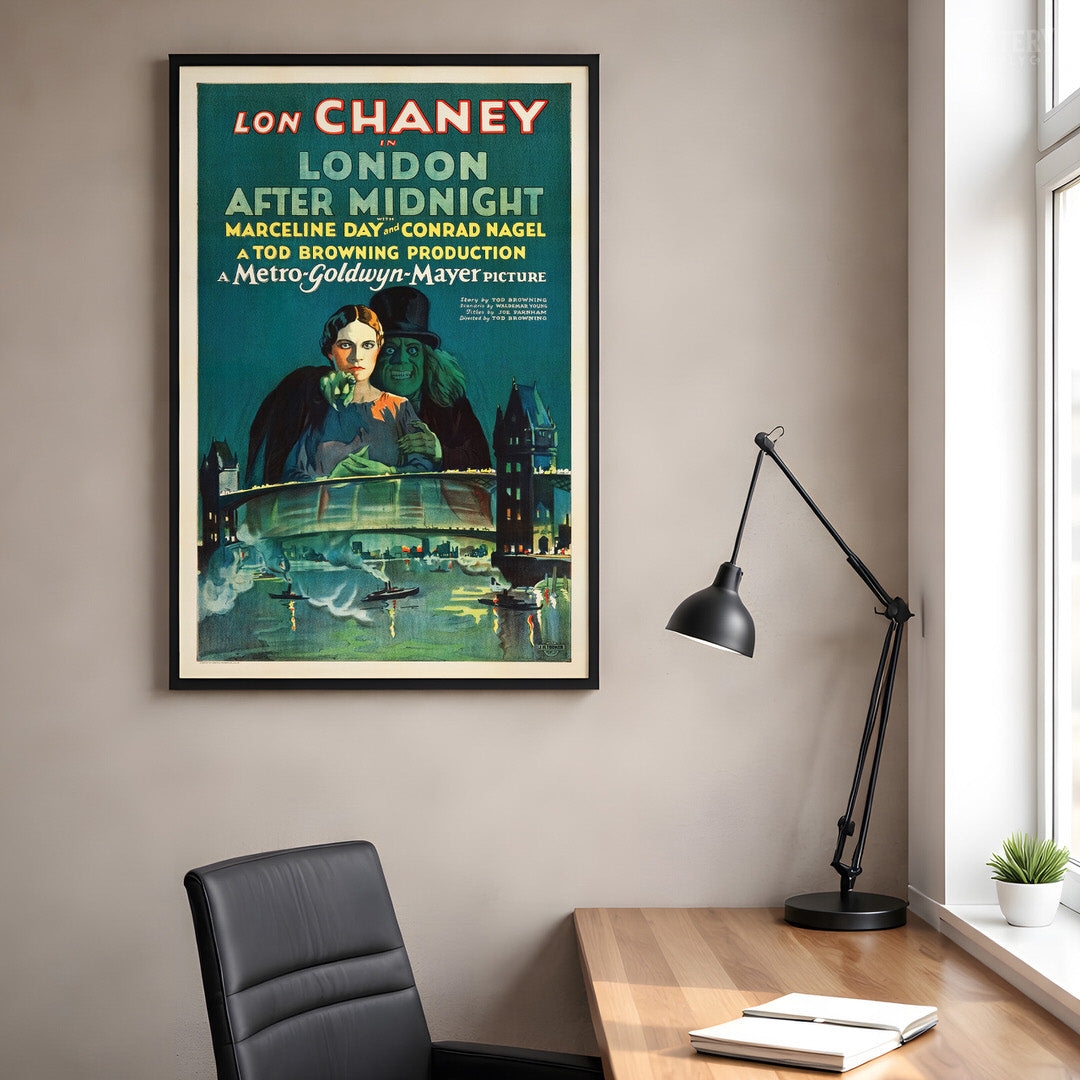 London After Midnight 1927 Horror Movie Poster