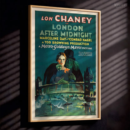 London After Midnight 1927 Horror Movie Poster