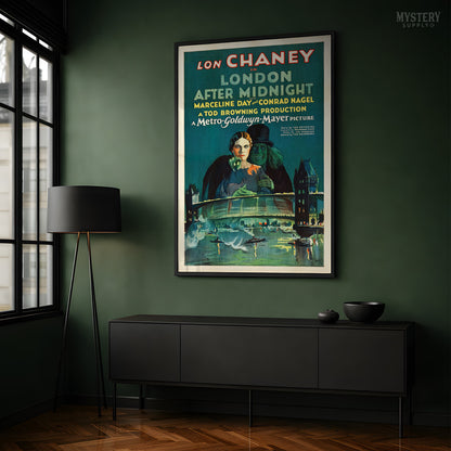London After Midnight 1927 Horror Movie Poster