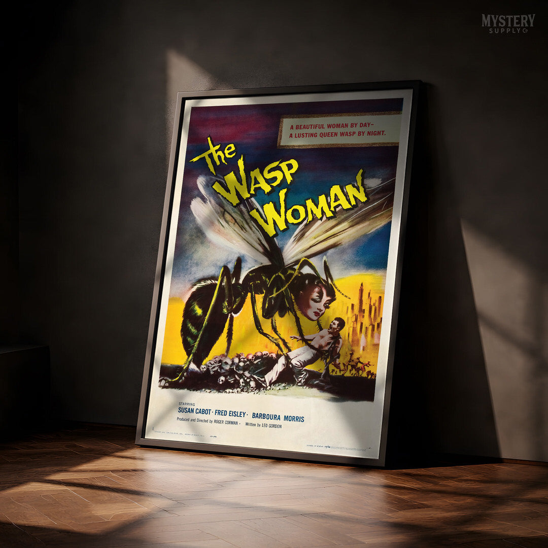 The Wasp Woman 1959 Horror Poster