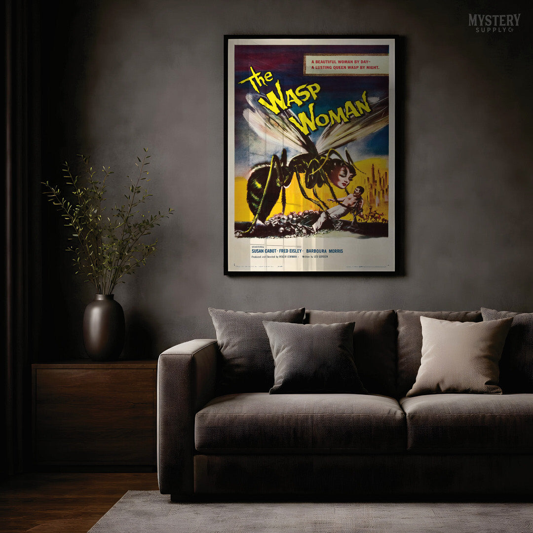 The Wasp Woman 1959 Horror Poster