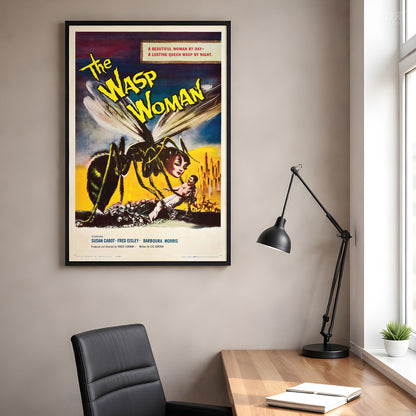 The Wasp Woman 1959 Horror Poster