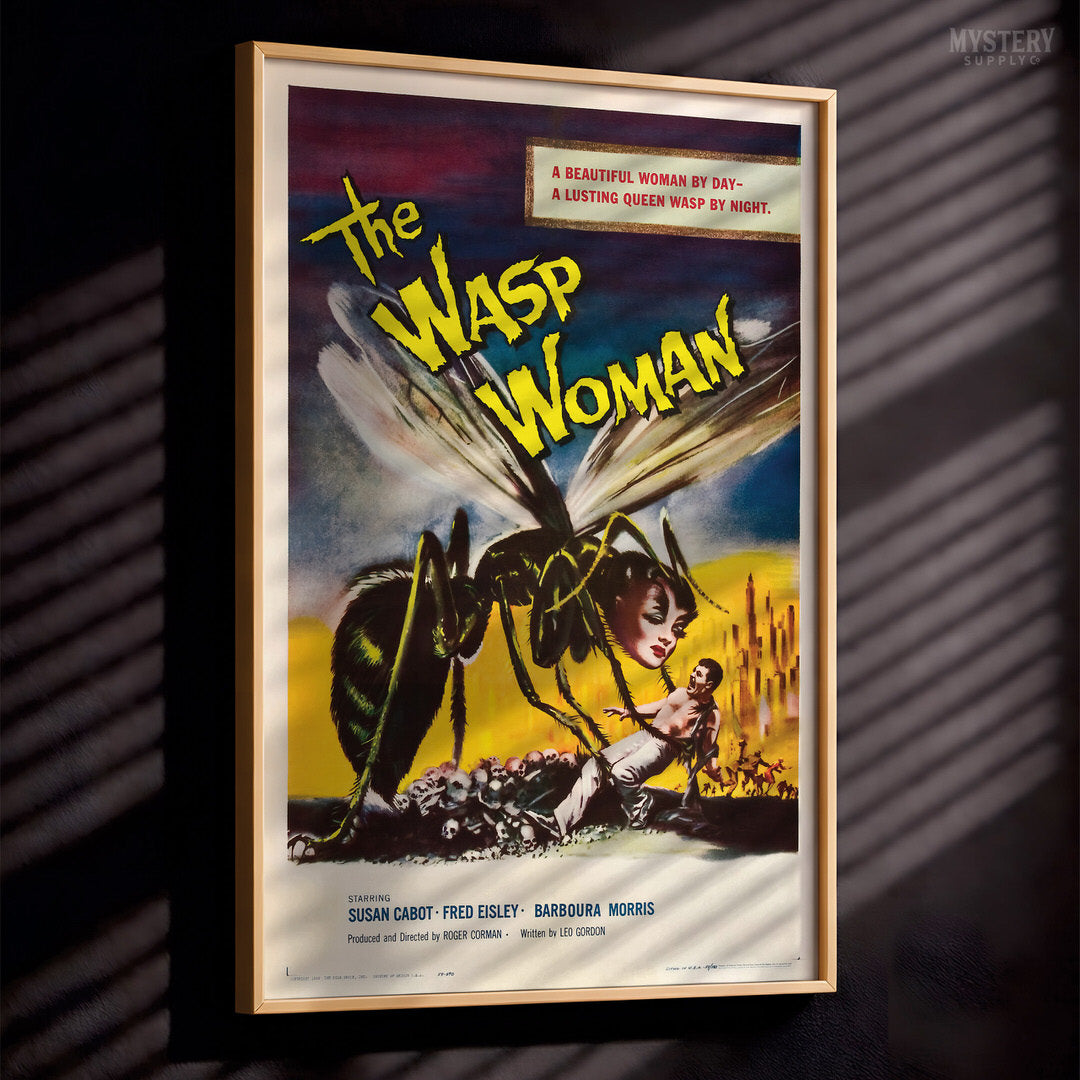 The Wasp Woman 1959 Horror Poster