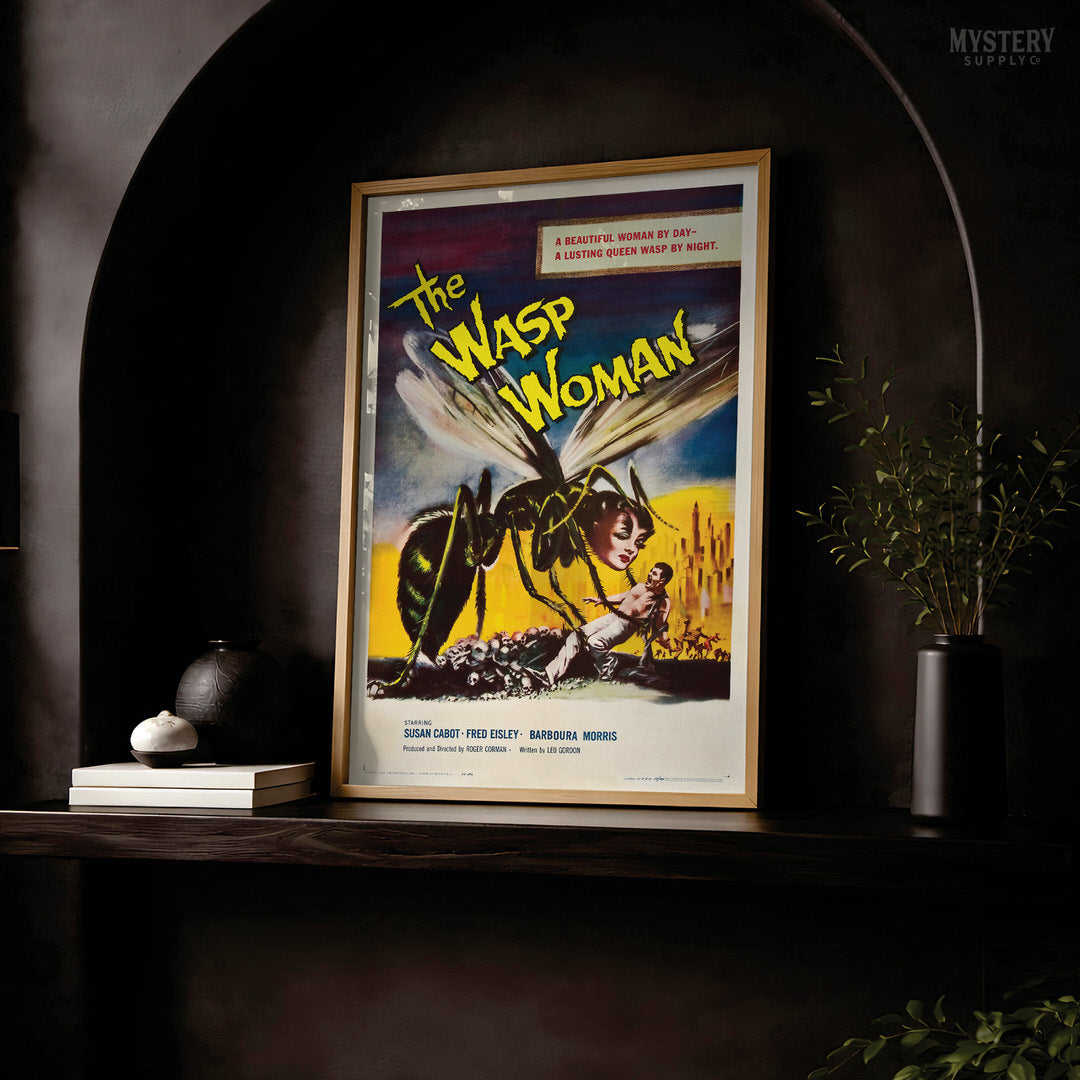 The Wasp Woman 1959 Horror Poster