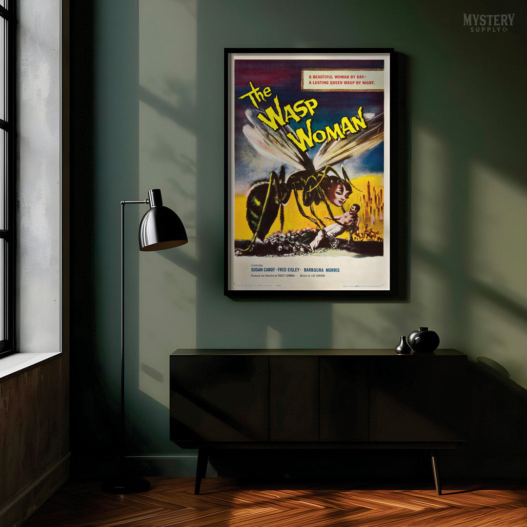 The Wasp Woman 1959 Horror Poster