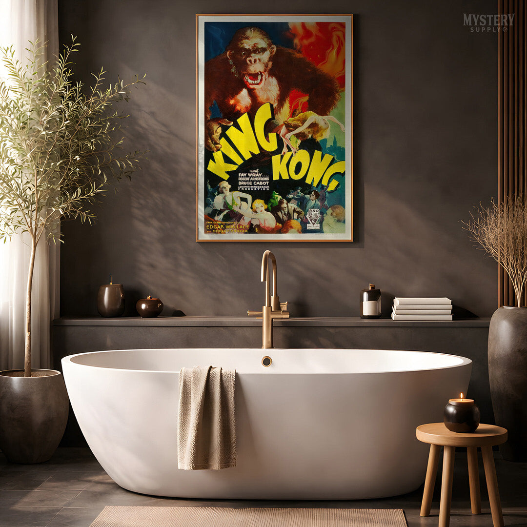 King Kong 1933 Horror Poster