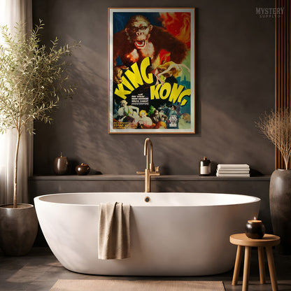 King Kong 1933 Horror Poster