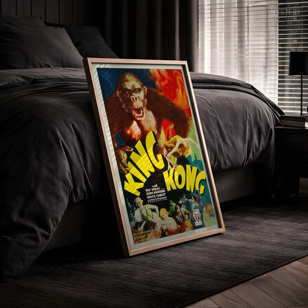 King Kong 1933 Horror Poster