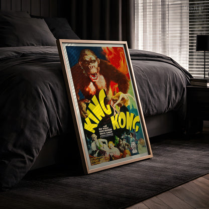 King Kong 1933 Horror Poster