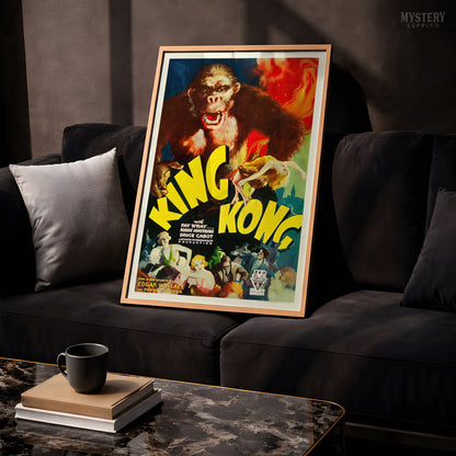 King Kong 1933 Horror Poster