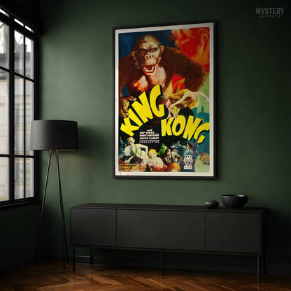King Kong 1933 Horror Poster