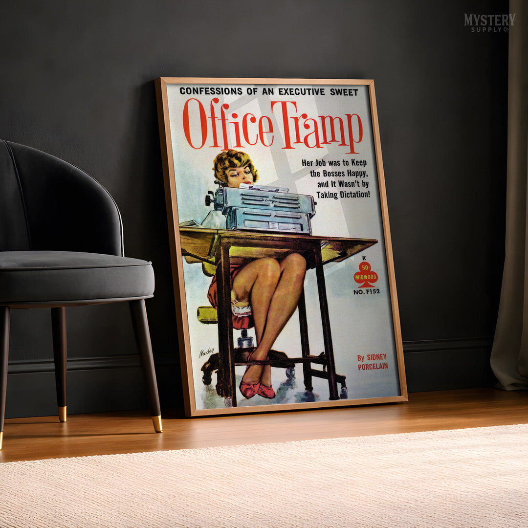 Office Tramp - Vintage Pulp Paperback Cover