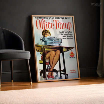 Office Tramp - Vintage Pulp Paperback Cover