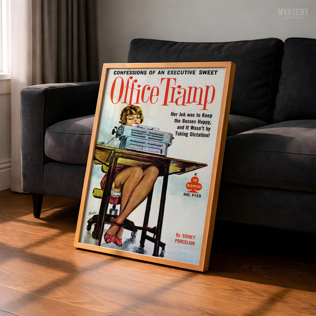 Office Tramp - Vintage Pulp Paperback Cover