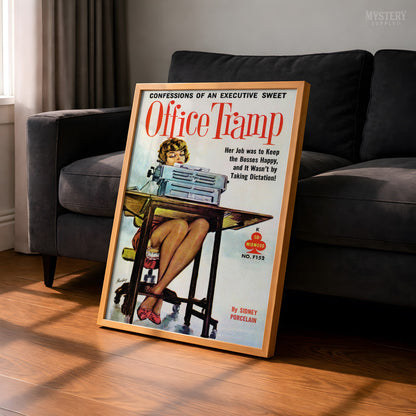 Office Tramp - Vintage Pulp Paperback Cover