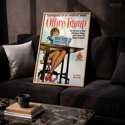 Office Tramp - Vintage Pulp Paperback Cover
