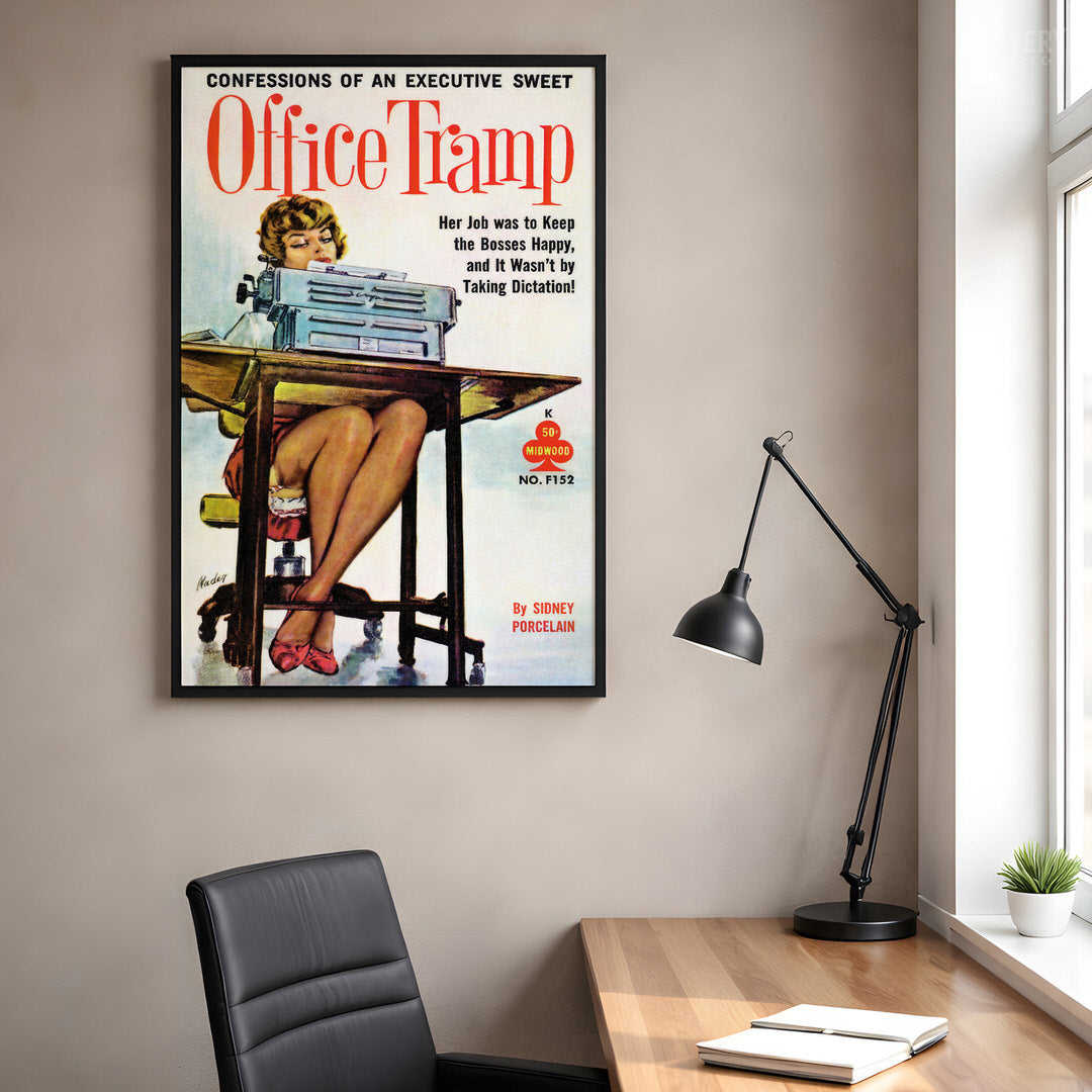 Office Tramp - Vintage Pulp Paperback Cover