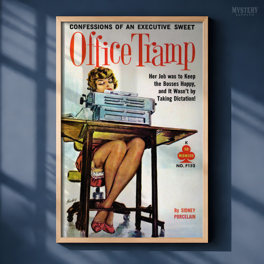 Office Tramp - Vintage Pulp Paperback Cover