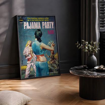 Pajama Party - Vintage Pulp Paperback Cover