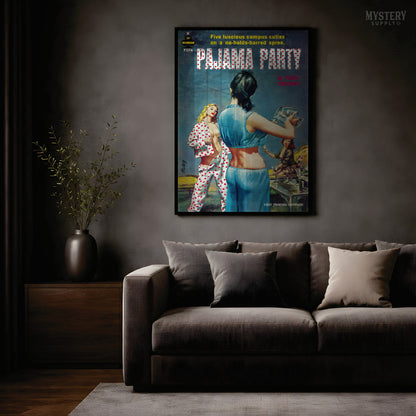 Pajama Party - Vintage Pulp Paperback Cover
