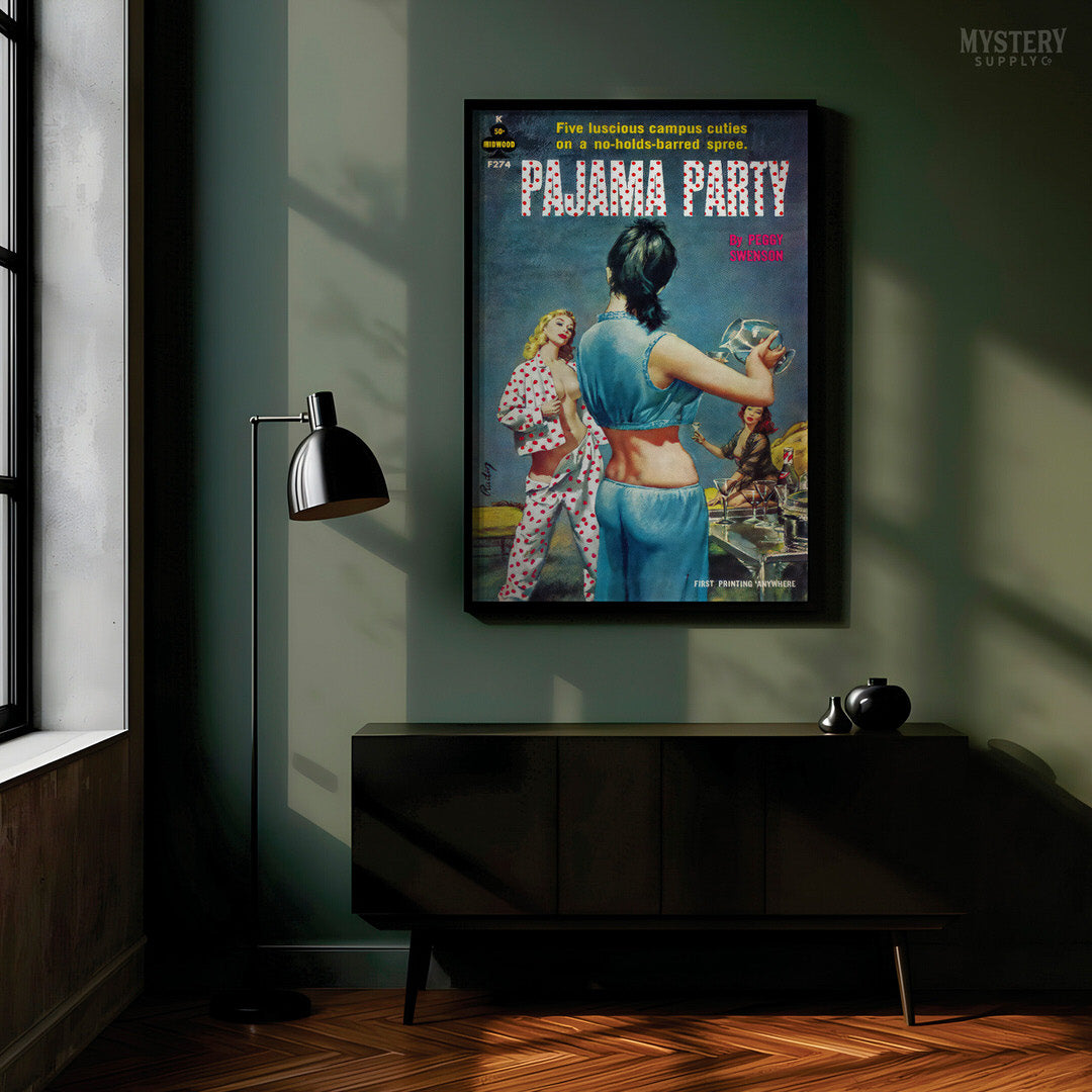 Pajama Party - Vintage Pulp Paperback Cover