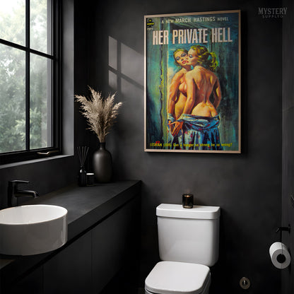 Her Private Hell - Vintage Pulp Paperback Cover