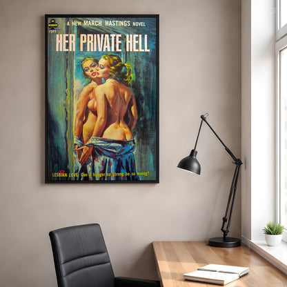 Her Private Hell - Vintage Pulp Paperback Cover