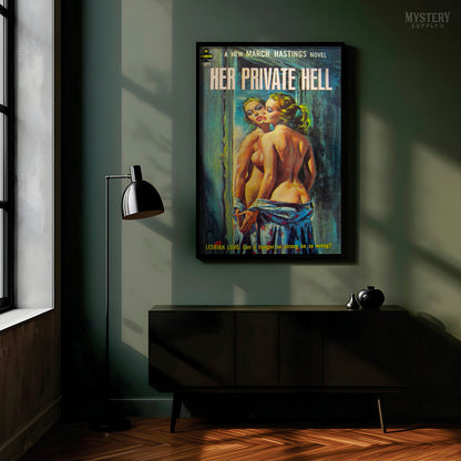 Her Private Hell - Vintage Pulp Paperback Cover
