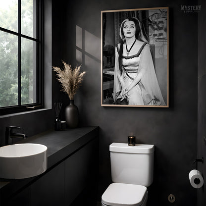 Lily Munster 10,000 Volts Vintage Munsters Vampire Photo