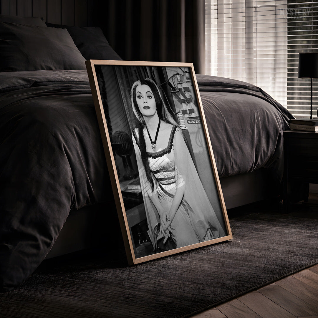 Lily Munster 10,000 Volts Vintage Munsters Vampire Photo
