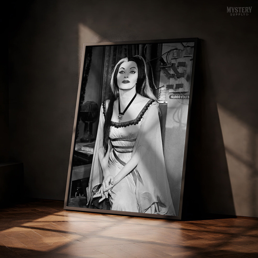 Lily Munster 10,000 Volts Vintage Munsters Vampire Photo