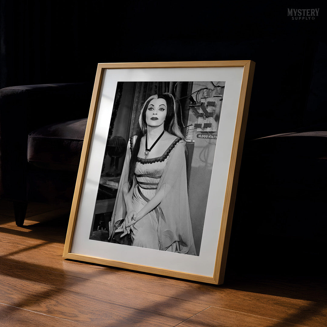 Lily Munster 10,000 Volts Vintage Munsters Vampire Photo
