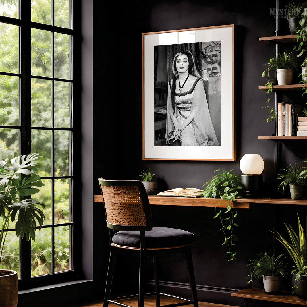 Lily Munster 10,000 Volts Vintage Munsters Vampire Photo